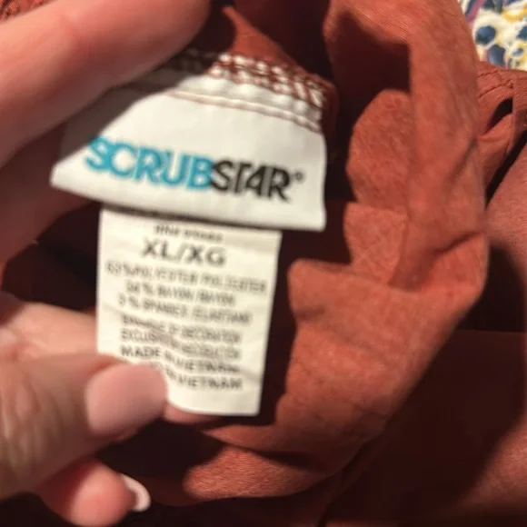 Set of Scrubstar Scrubs in Heather Clay color - Picture 5 of 6